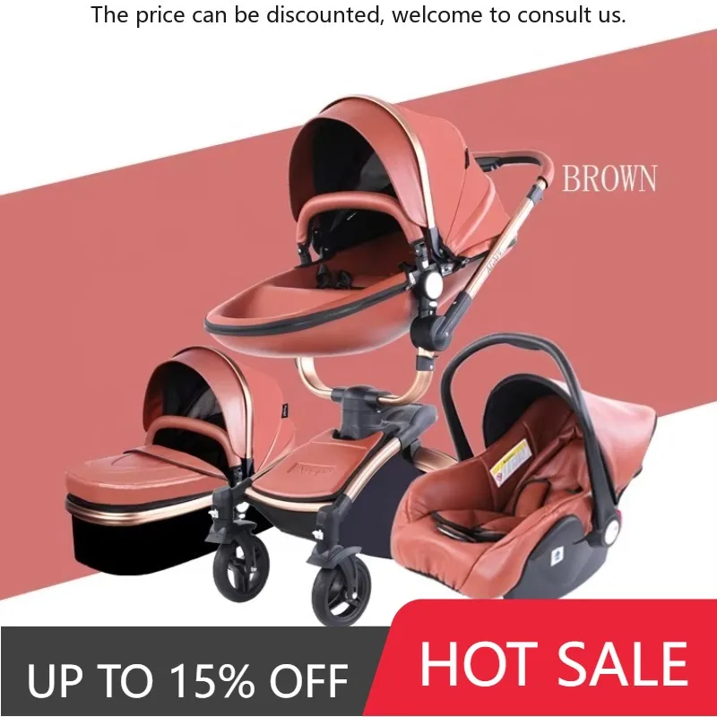 

Factory Wholesale 3 In High Landscape Carriage Stroller Seat Pram Baby Car