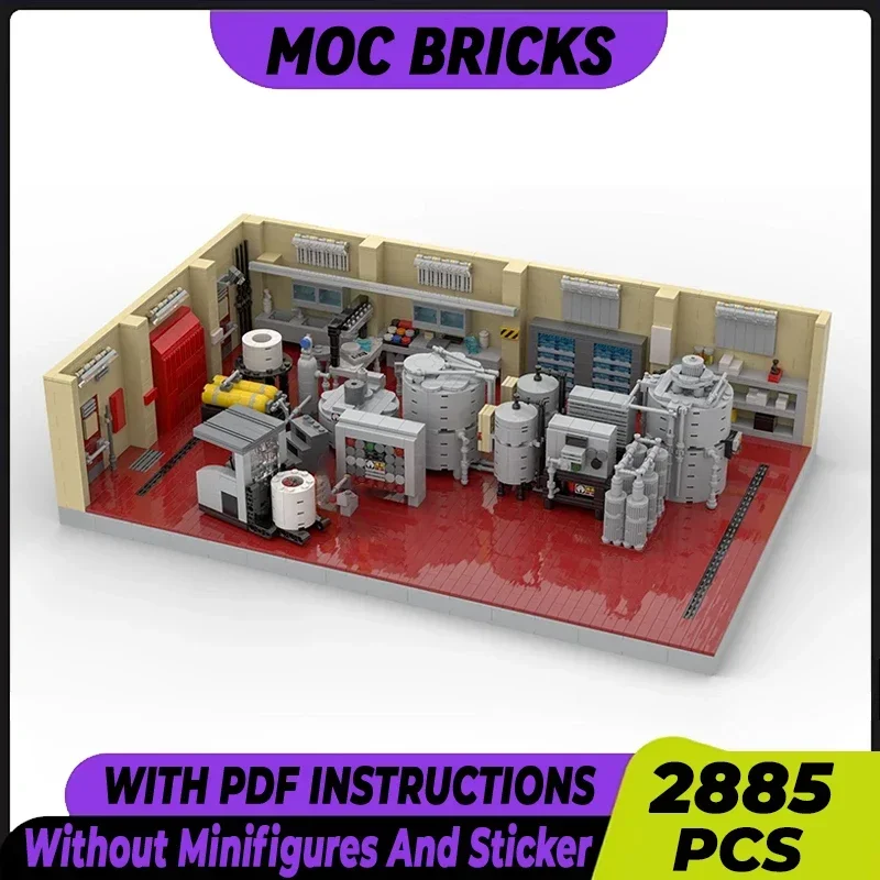 

Popular Movie Series Model Moc Building Bricks Science Superlab Technology Modular Blocks Gifts Christmas Toys DIY Sets Assembly