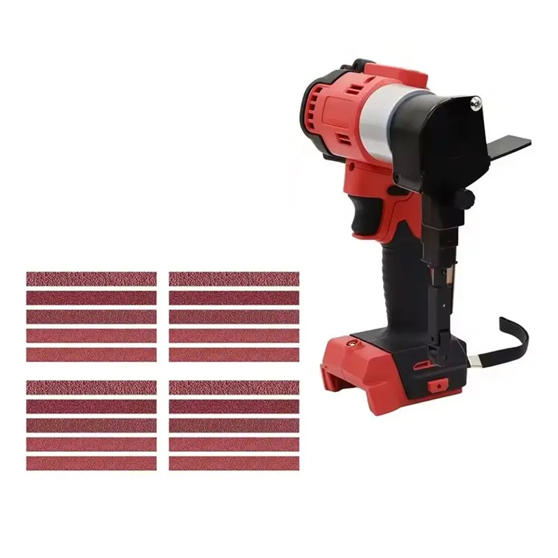 

WORTHOWN-Brushless Electric Belt Sander Mini Angle Grinder With 20 Sanding Belts For 18V Metal Wood Tool