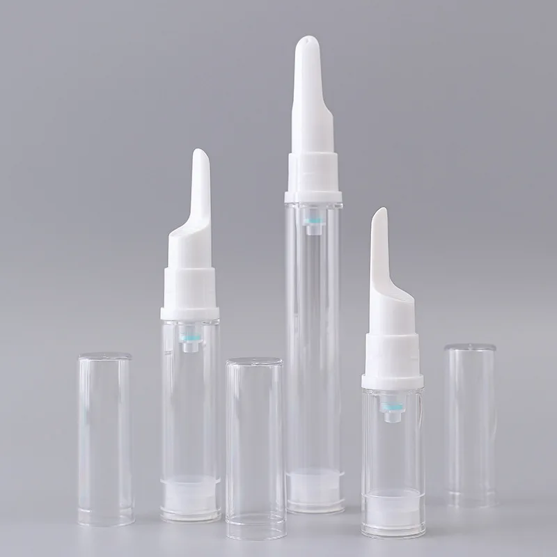 5/10/15ml Eye Cream Bottle PP/AS Water Supplement Portable Travel Suit Face Clear Lotion Vacuum Pressure Pump Head Cosmetic