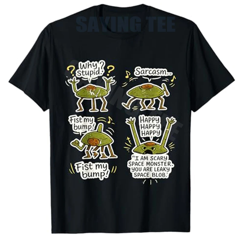 Rocky Project Hail Mary Funny Meme T-Shirt Y2k Art Aesthetic Graphic Apparel Novelty Gift Humor Short Sleeve Tees Boys Fashion