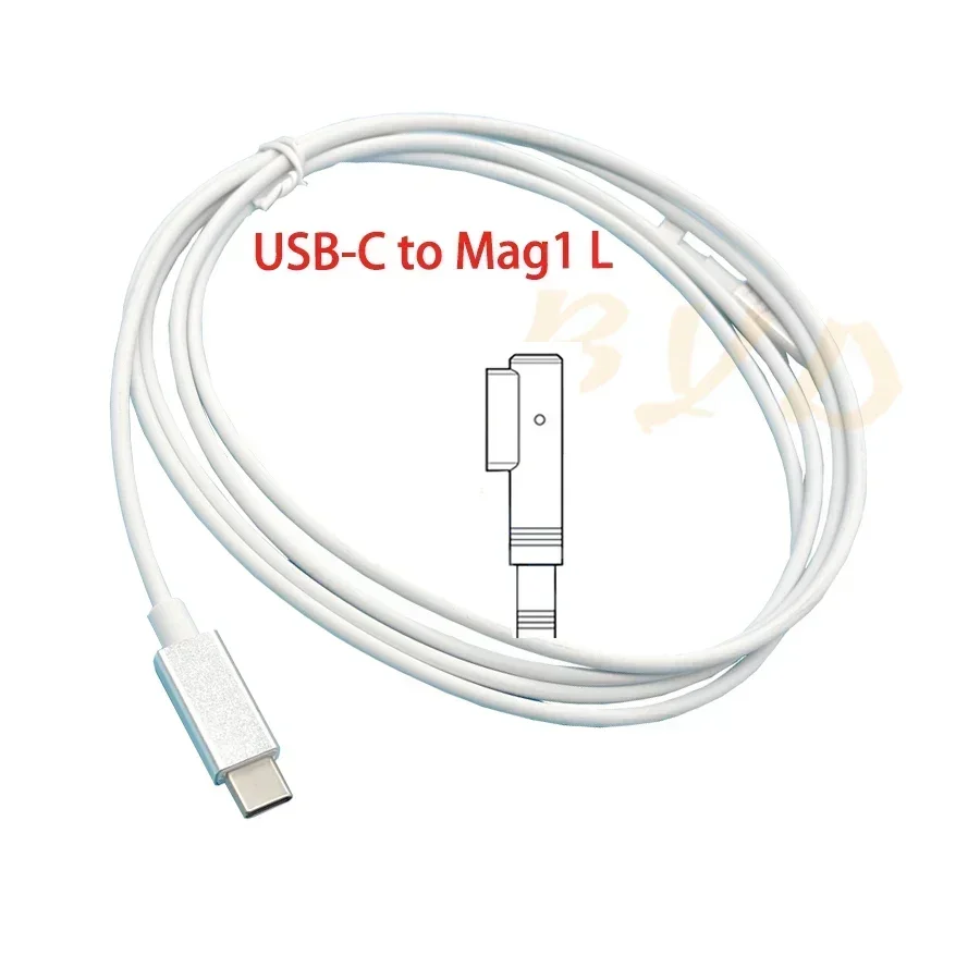 Nuevo cargador de ordenador portátil para Macbook Pro Air adaptador mag 1 mag 2 45W 60W 85W A1278 A1286 A1465 A1466 A1425 A1502 A1398 Cable de USB-C