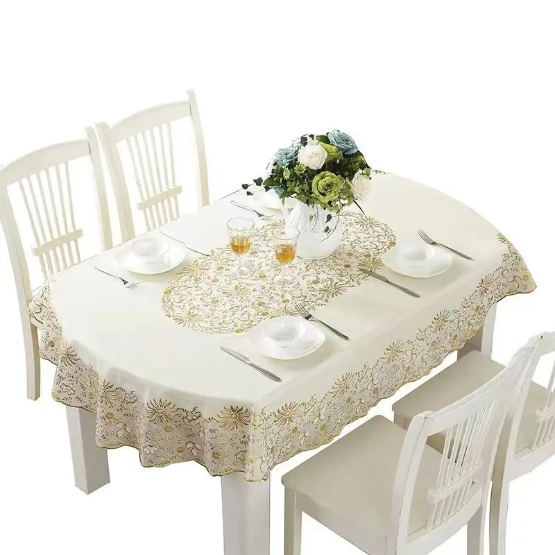 European Lace Table Cloth, Coffee Table Cloth, Dust Cover, Rich Jade, 130*180