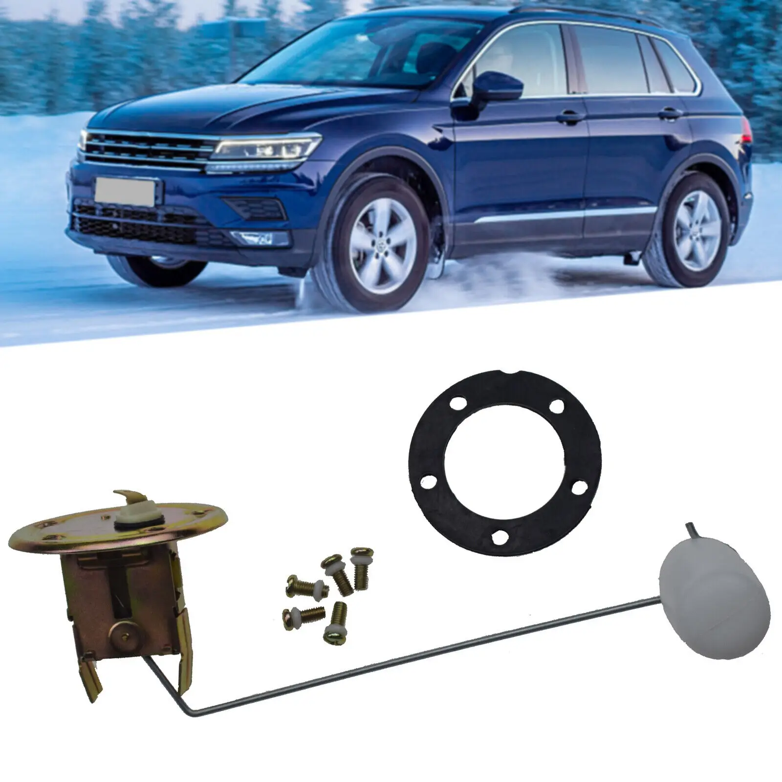 

Fuel Gas Tank Sending Sender Unit Level Sensor Seal & Screws Kit For VW Bug Karmann Ghia Beetle Kaefer Type1 Thing 113919049D