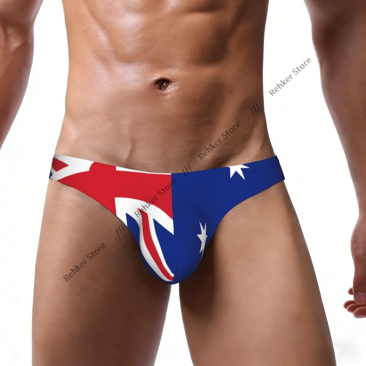 Men's Panties Male Briefs Australian Flag Sexy Underwear Man Bikini Underpants