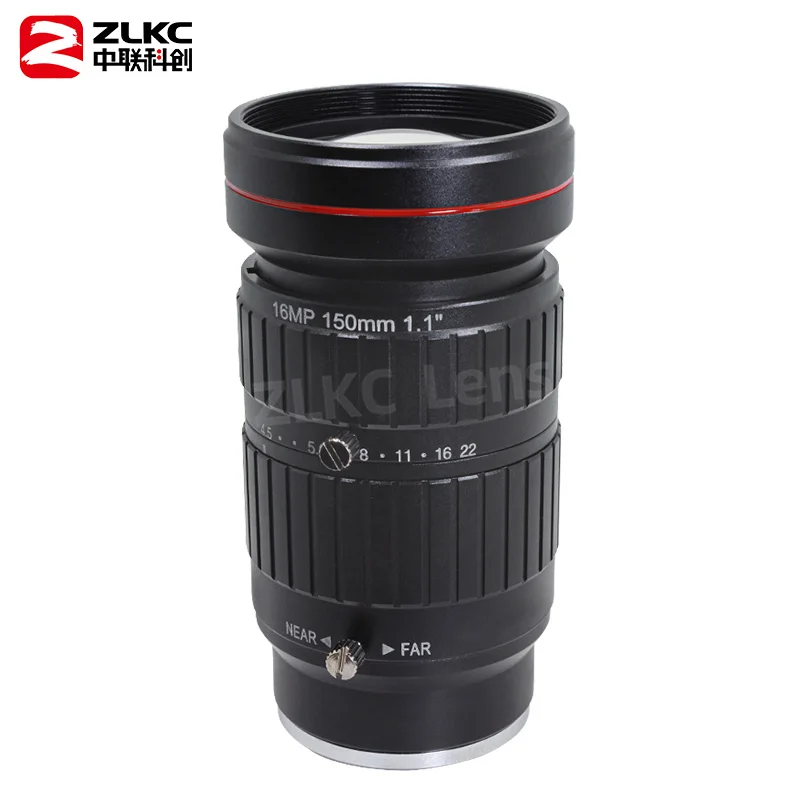 150mm Fixed Focus FA Lenses 1.1 inch C-Mount Camera 16MP High Resolution CCTV F4.5 Manual iris Machine Vision Industrial Cameras