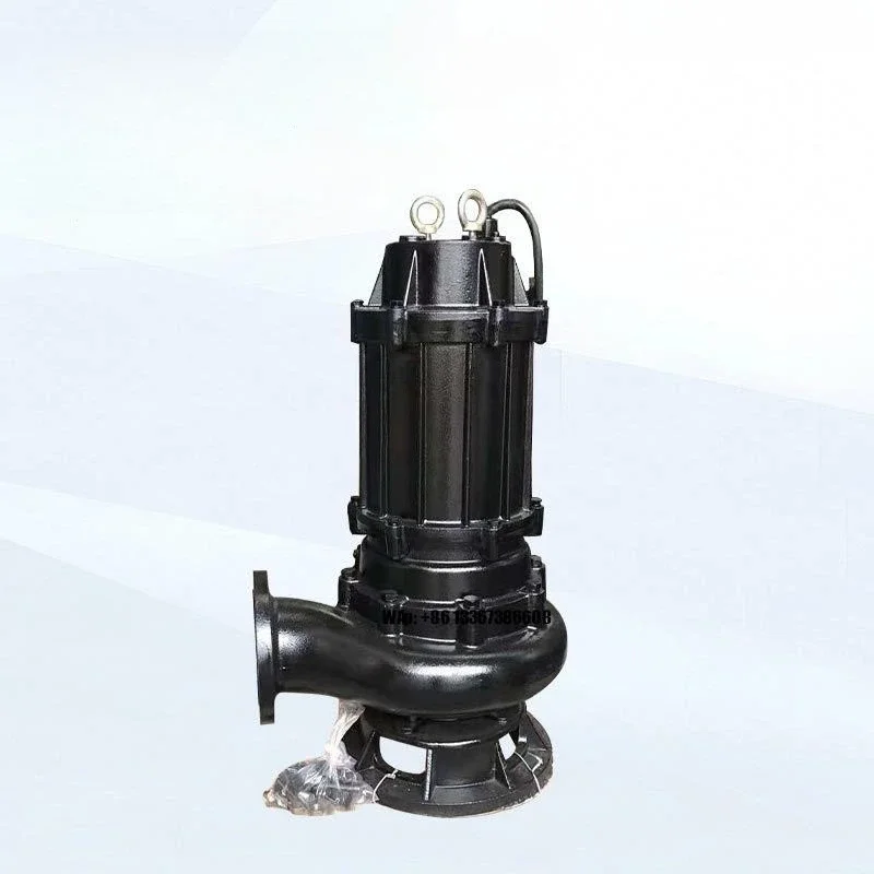 Portable Sewage Suction Submersible Pump 4kw Inline Sewage Wastewater Lift Water Pump for Dirty Water
