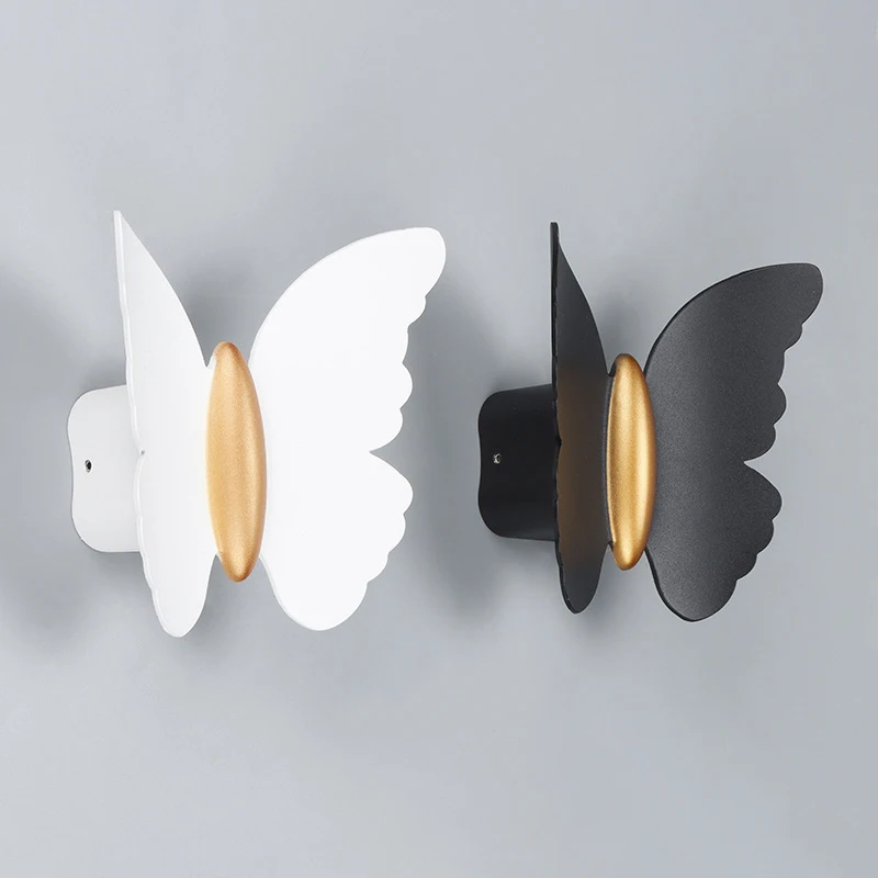 

LED Outdoor Decor Garden Wall Lamp Outdoor Terrace Butterfly Wall Light Country House Facade Lightings IP65 Decorate Wall Lamps