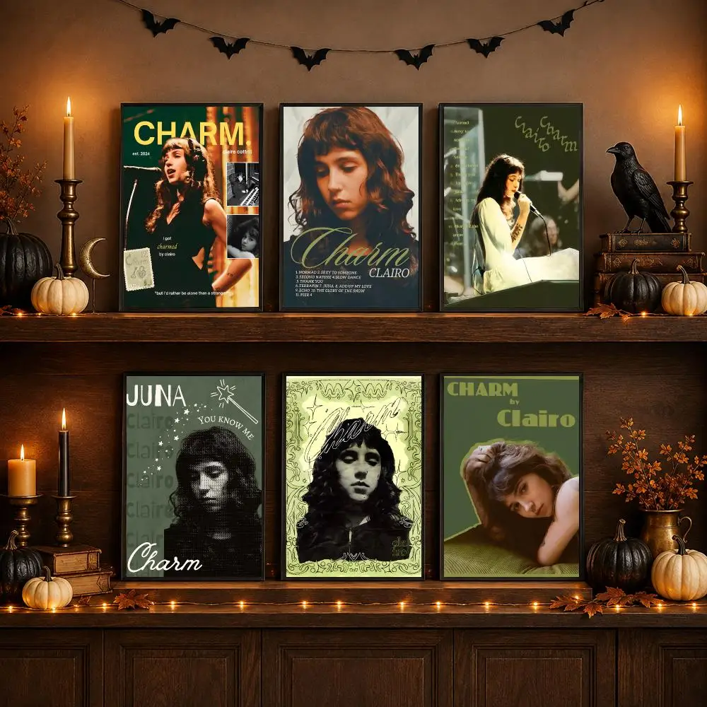 Singer C-Clairo Poster Wall Art Print Art Suitable For Living Room Bedroom Bar Parlor Home Decoration Gift