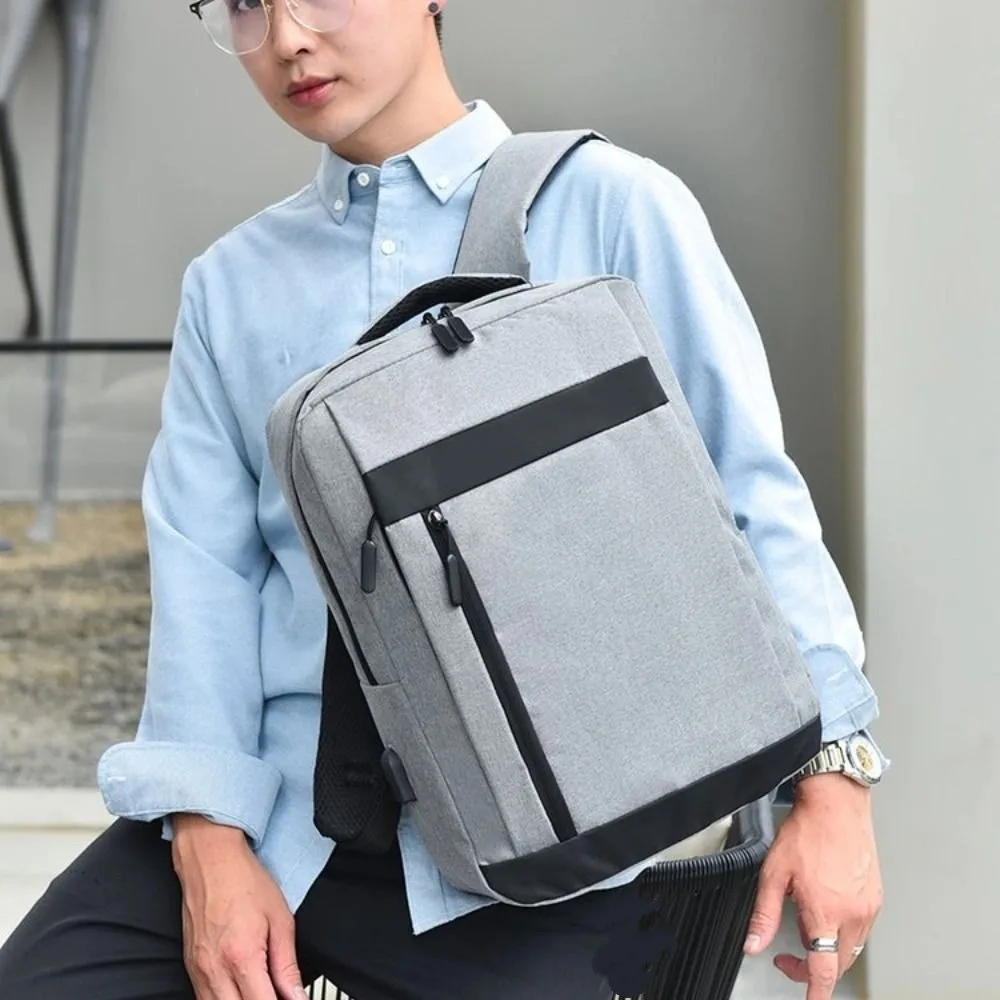 Tragbarer Nylon-Rucksack mit großer Kapazität, viele Taschen, Segeltuch, Studentenrucksack, Handtasche, Studenten-Laptop, Umhängetasche, Reisen