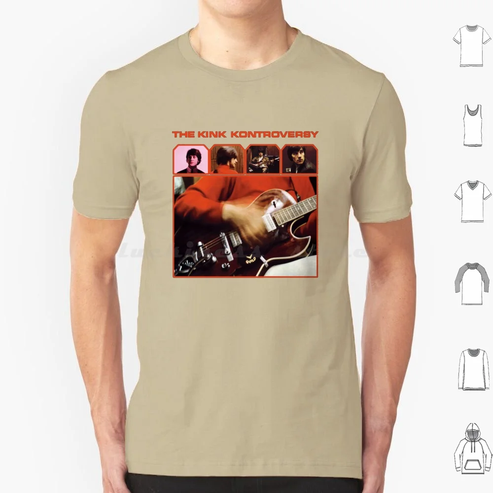 The Kinks : The Kink Kontroversy T Shirt Cotton Men Women DIY Print The Kinks Kinks British Invasion Music Classic Kink