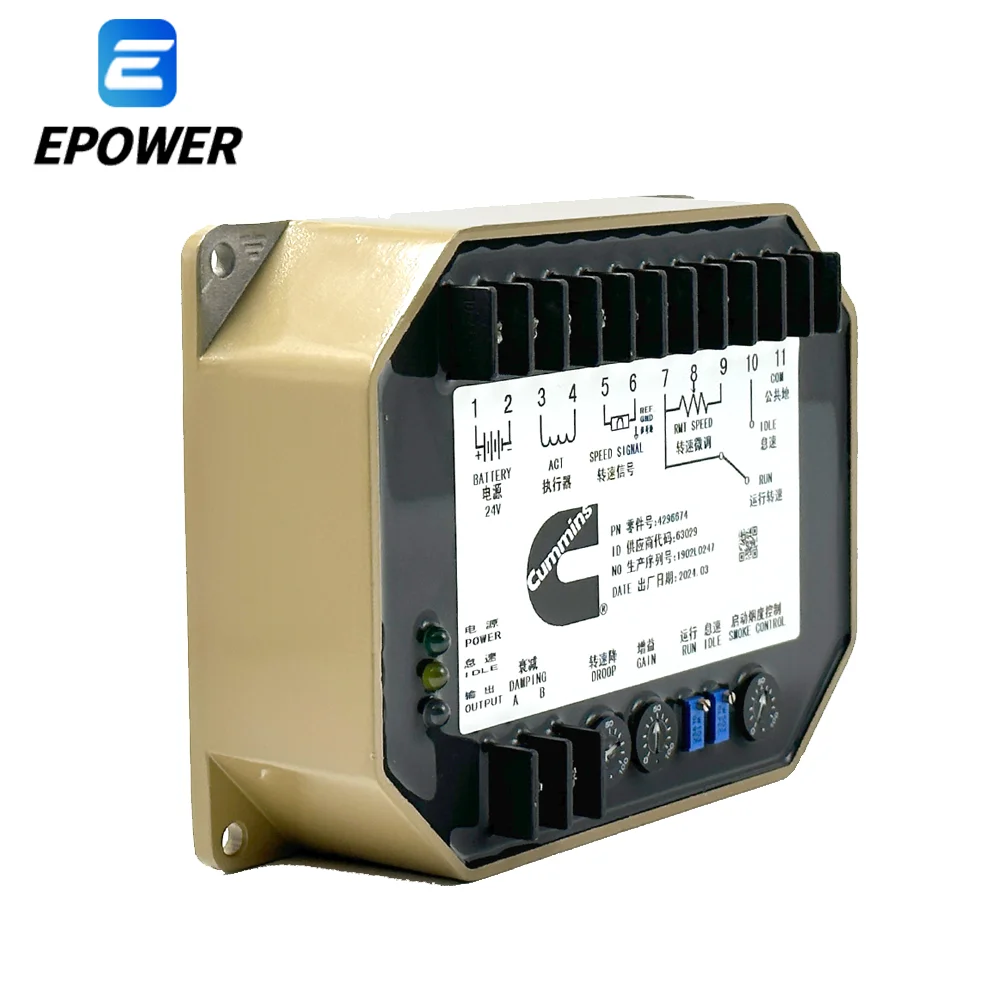 Speed Controller 4296674 Electronic Governor For Kta38  Diesel Engine