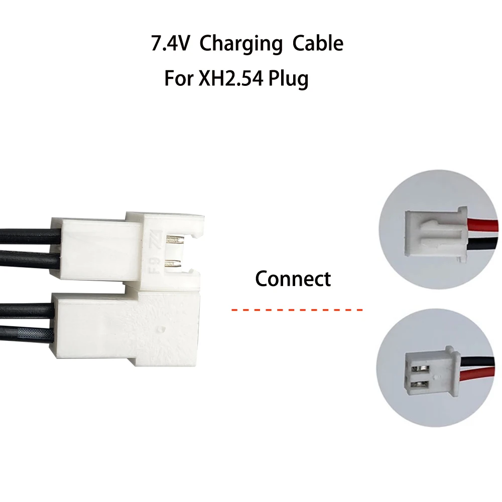 7.4V USB Charging Cable XH2.54/PH2.0 plug charger USB Charger with Indicator Light with Protection 7.4V Battery Charger