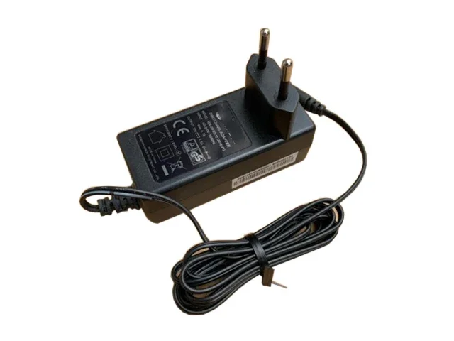 

Power Adapter 12V 1.5A, Barrel 5.5/2.1mm, EU 2-Pin Plug, ADS-25FSG-12