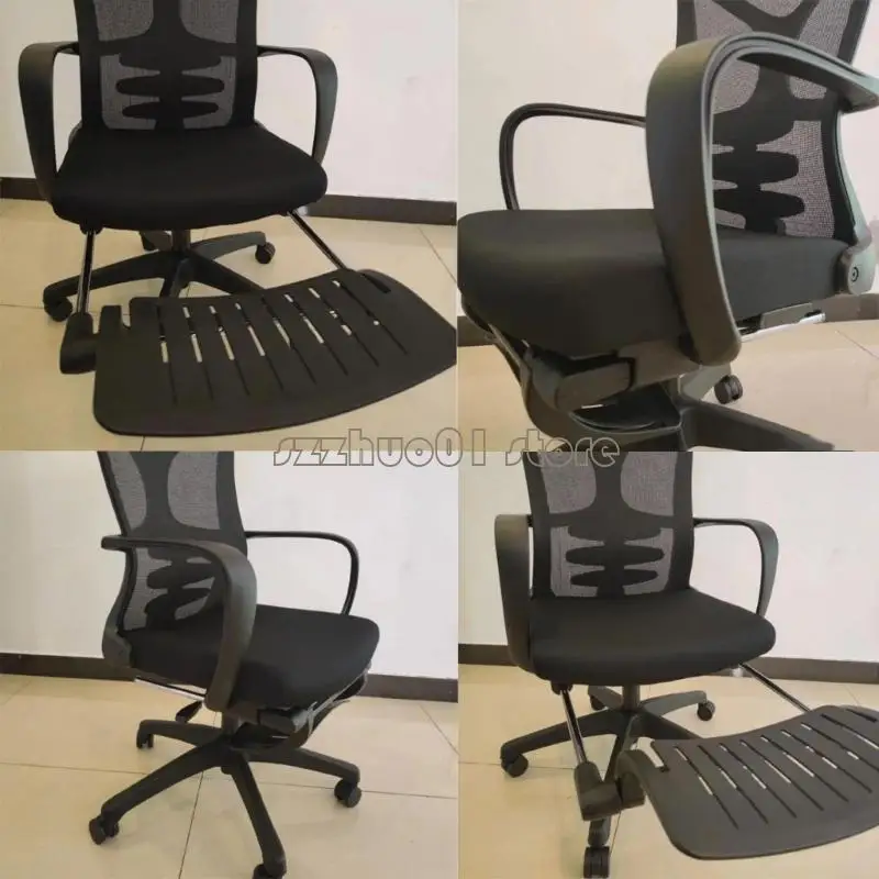 M3GA Easy to clean Durable Plastic Footrest Chair Leg Rest Adjustable Height Small Designs Foot Stool for Computer Chairs