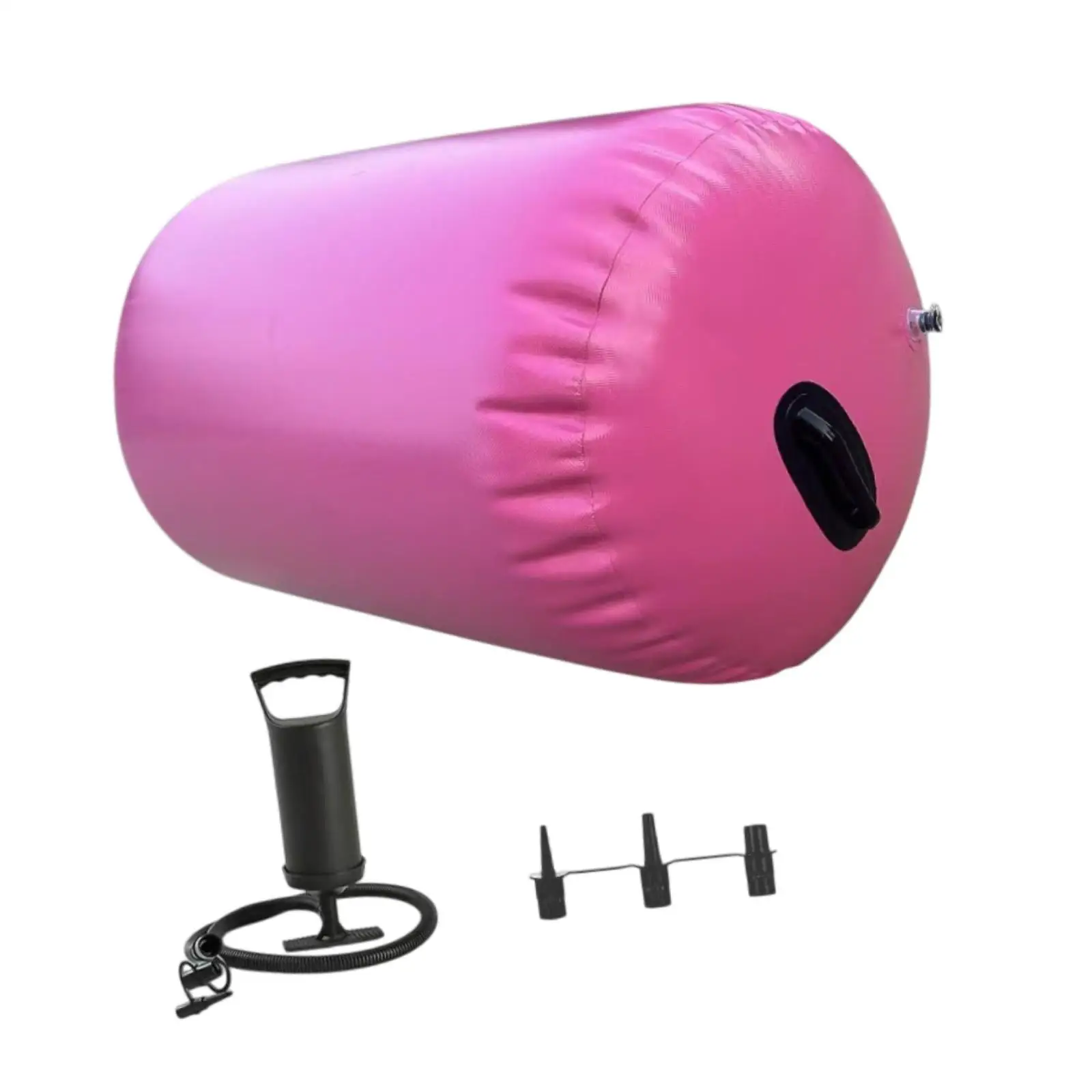 Inflatable Gymnastics Air Mat Barrel Roller PVC Material Training Yoga Equipment for Home Outdoor