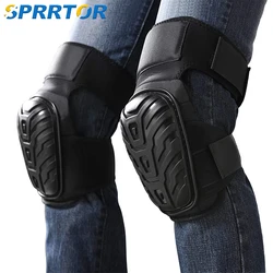 Work Knee Pads with Gel Padding Adjustable Straps Protect Good Shock And Cushioning Knee Pads for Gardening Construction Worker