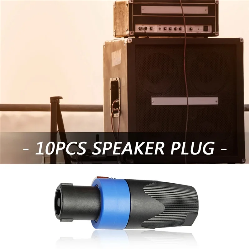 Altoparlante ricaricabile wireless con blocco twist da 10 pezzi per Neutrik Speakon NL4FC-ABFT