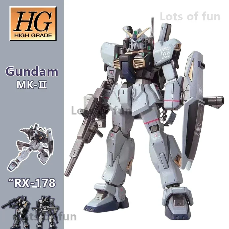 

New Mobile Suit Z Model JMS Original RX-78 MK-II HG1/144 Mark Rabbit Assembly Kit Movable Robot Action Toy Mecha Gift Collection