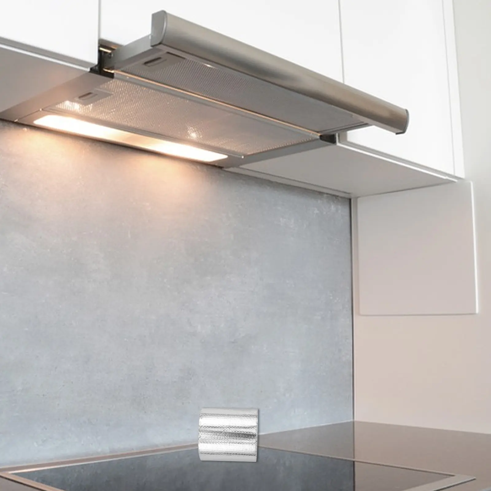 Heavy Duty Aluminum Foil Tape Roll for HVAC Ducts Exhaust Pipes Range Hoods Insulation and Thermal Sealing