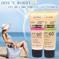 Sunscreen Facial Body Sun Cream Solar Blocker Refreshing Moisturizing Solar SPF90 Protector Skin Care Body Sunblock Lotion