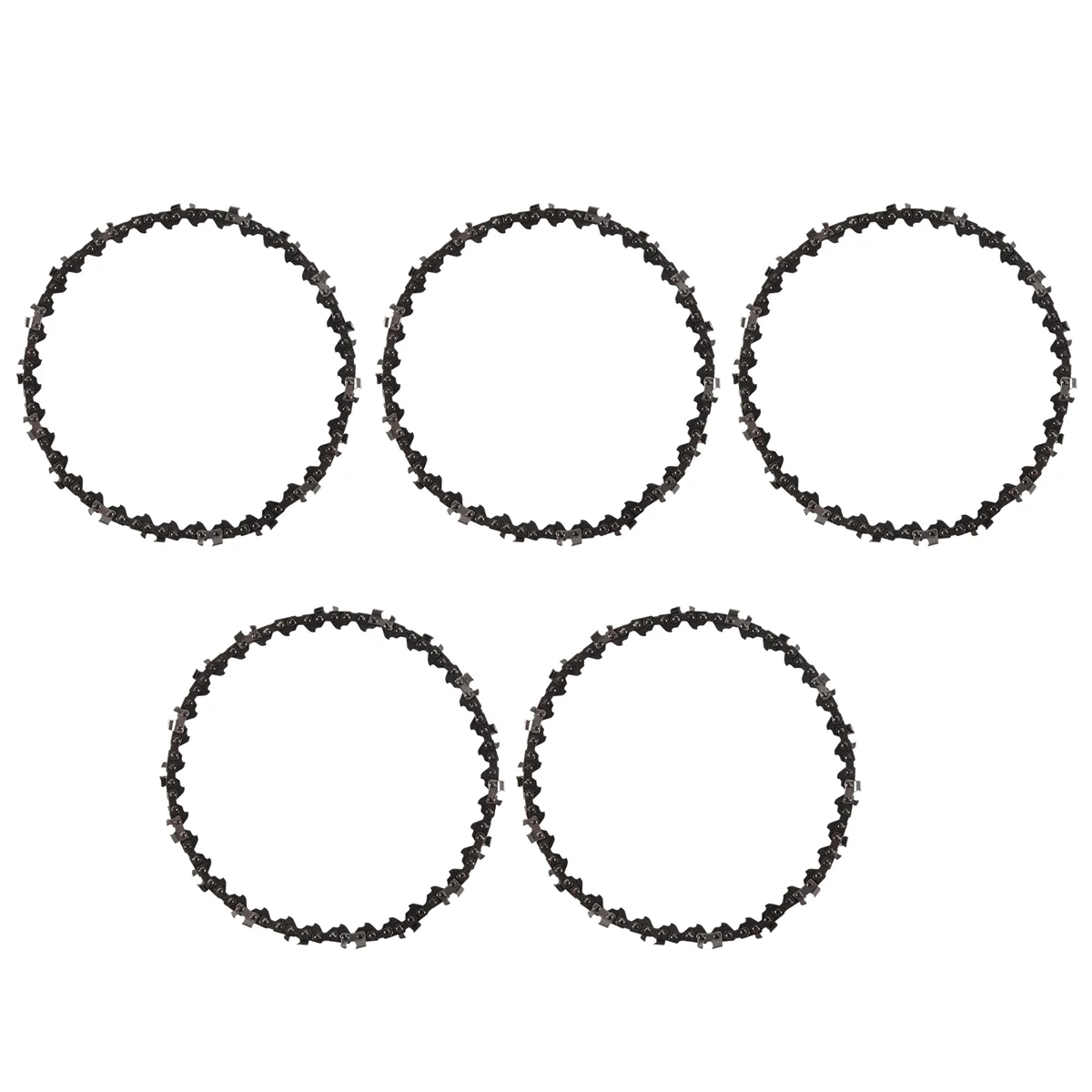 Mini catena per motosega da 5 pezzi per catena per sega a catena per motosega da 6 pollici di ricambio per catena per sega portatile