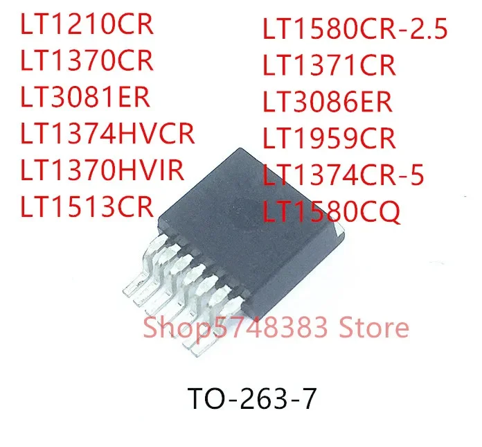 10PCS LT1210CR LT1370CR LT3081ER LT1374HVCR LT1370HVIR LT1513CR LT1580CR-2.5 LT1371CR LT3086ER LT1959CR LT1374CR-5 LT1580CQ