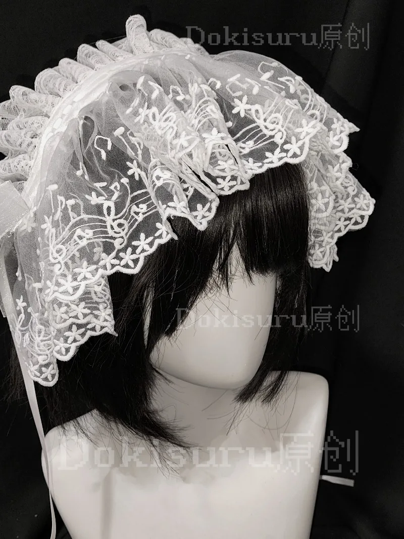 الأصلي ثقافة فرعية 2D الملاك Realm القوطية Haeadband اليابانية لوليتا الحلو لطيف Kawaii هيرباند إكسسوارات الشعر للفتيات السيدات #4