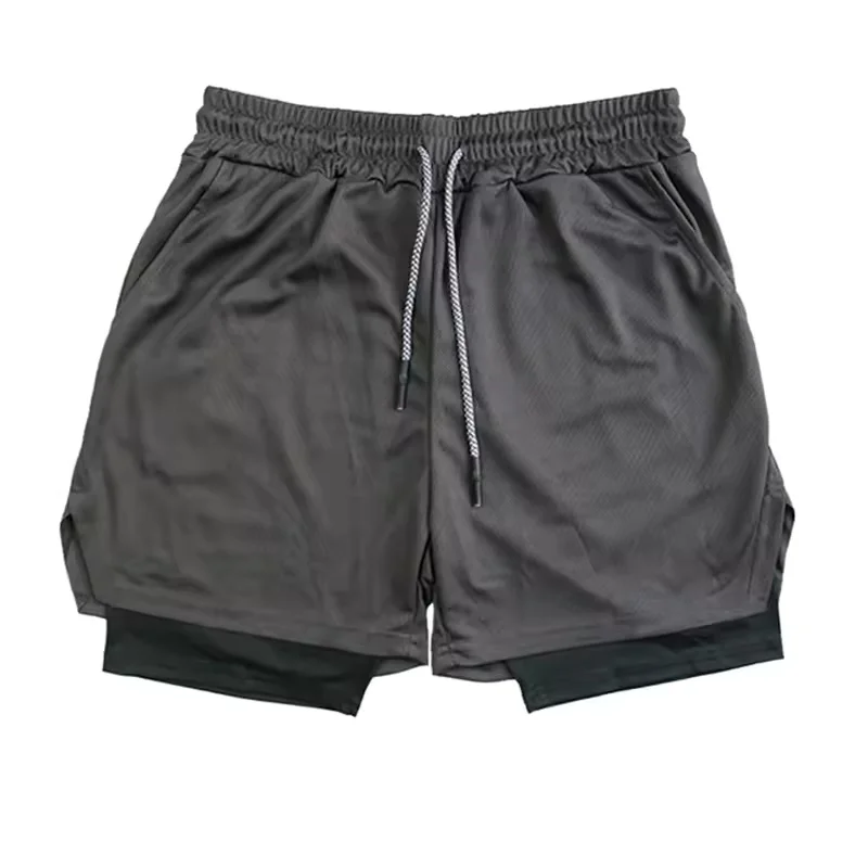 

Men's Multi Pocket Shorts Fitness Shorts Casual Beach Sports Lined Skinny Shorts Everyday Style Mesh Camouflage Running Shorts