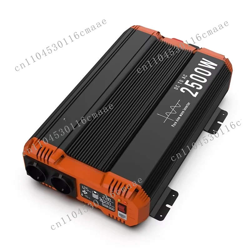 FCHAO 3500W/2500W/3KW/2KW Dc to Ac Single Phase Pure Sine Wave Inverter UK EU AU Socket 12v 24v 48v to 220v with Remote Control