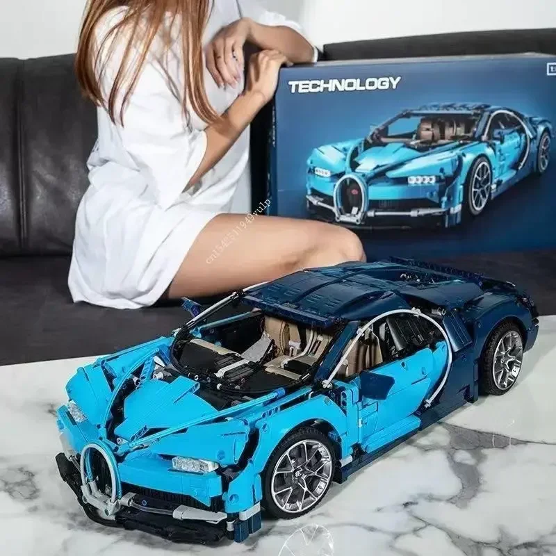 Super Racing Car Chiron 1:8 Static Building Blocks for Adults 42083s Bricks High-tech Educational Toys Toy Vehicles Models Gift