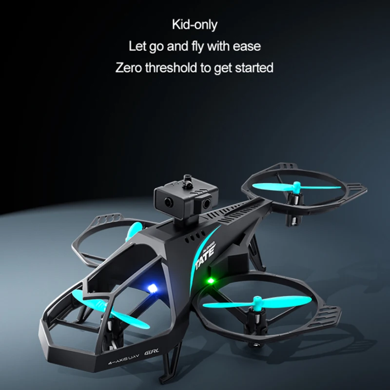 Smart Fixed Height One Key Take Off Remote Control Quadcopter 4CH Optical Flow Hover Omnidirectional Obstacle Avoidance RC Drone