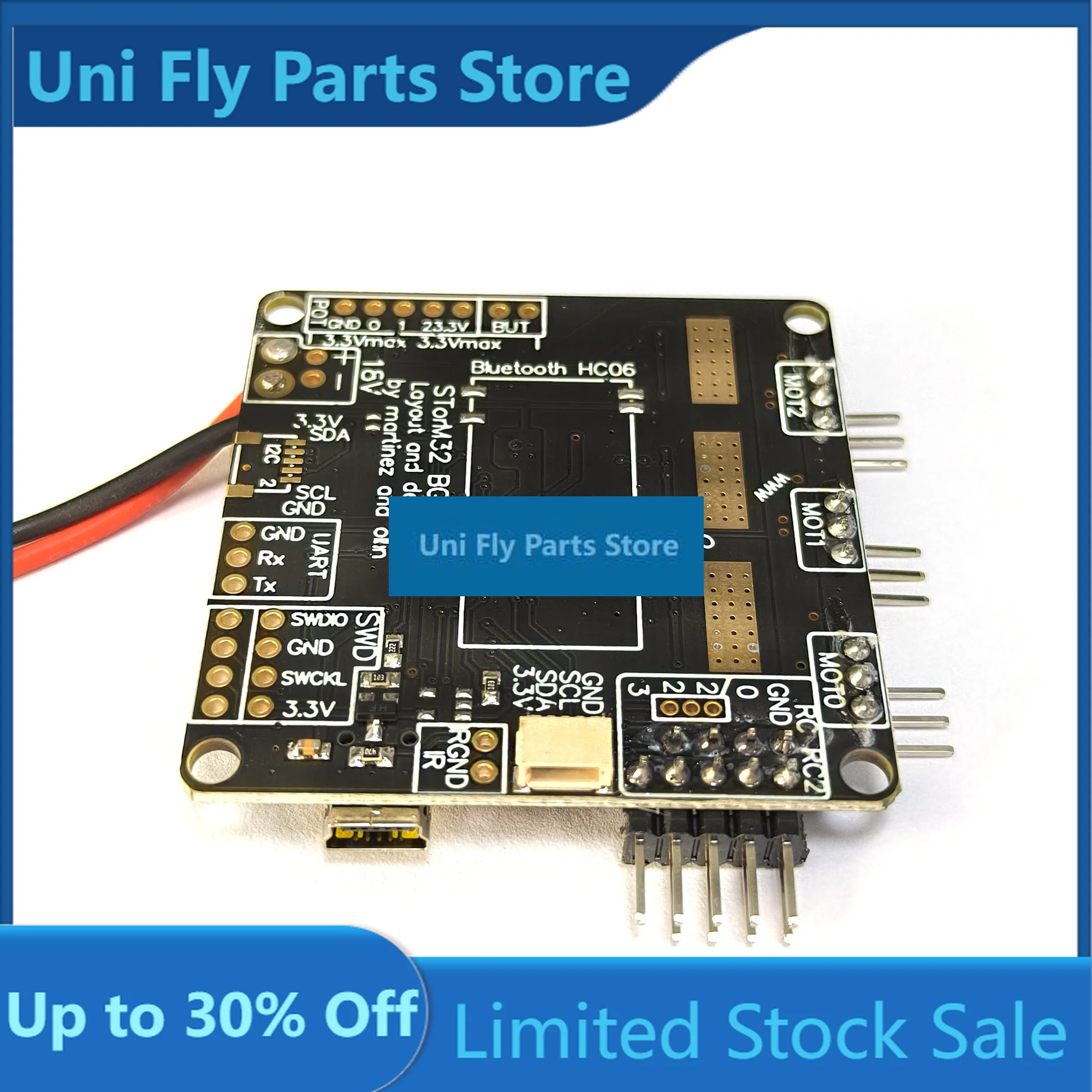 UniFlyStorm32 BGC 32-bit Aerial Photography 3-axis Gimbal Control Board
