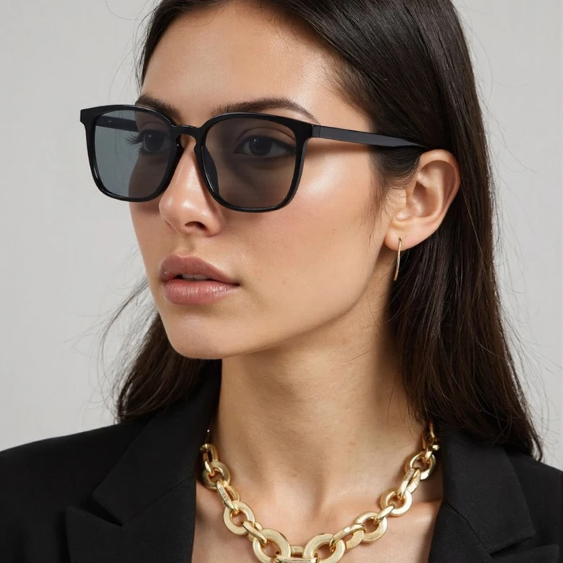 Radfahren 3 stücke/6 stücke Platz Kleine Rahmen Sonnenbrille Weibliche Oculos Y2K Retro Gradienten Sonnenbrille Trendy Bunte objektiv Shades UV400