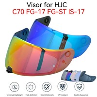 Motorcycle Helmet Visor Shield for HJC HJ-20M FG-ST FG-17 C70 IS-17 Viseira Capacete Uv Protection Sunshield Faceshield