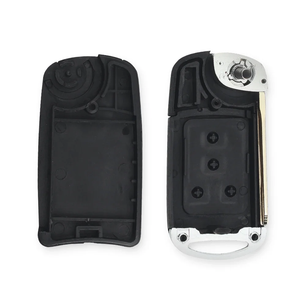 KEYYOU Modified Remote Car Key 4 Buttons Folding Flip Control Case Shell For TOYOTA Reiz Corolla Camry RAV