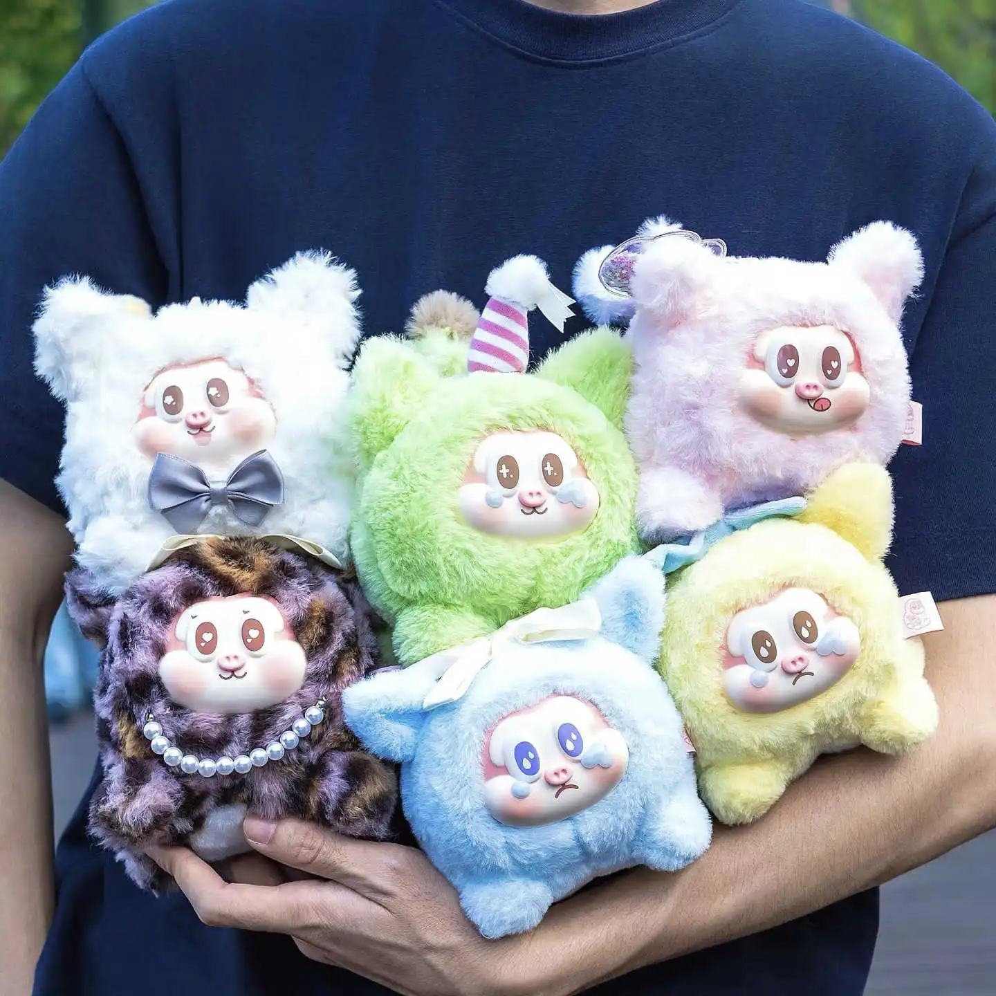 

New Genuine The Sllo Flying Little Pig Vinyl Plush Blind Box Kawaii Little Pig Anime Figure Bag Pendant Doll Mystery Box Gift