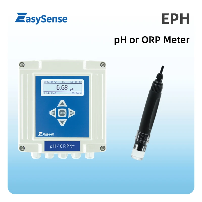 Automatic hydroponic aquarium digital ph controller monitor orp ph meter for waste water treatment