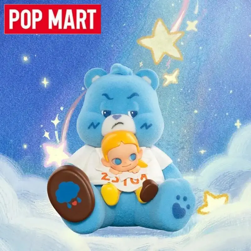 POP MART CareBears X Zsiga Series Blind Box Anime Action Figure Guess Bag Figurines Doll Desktop Decoration Cute Model Toys Gift