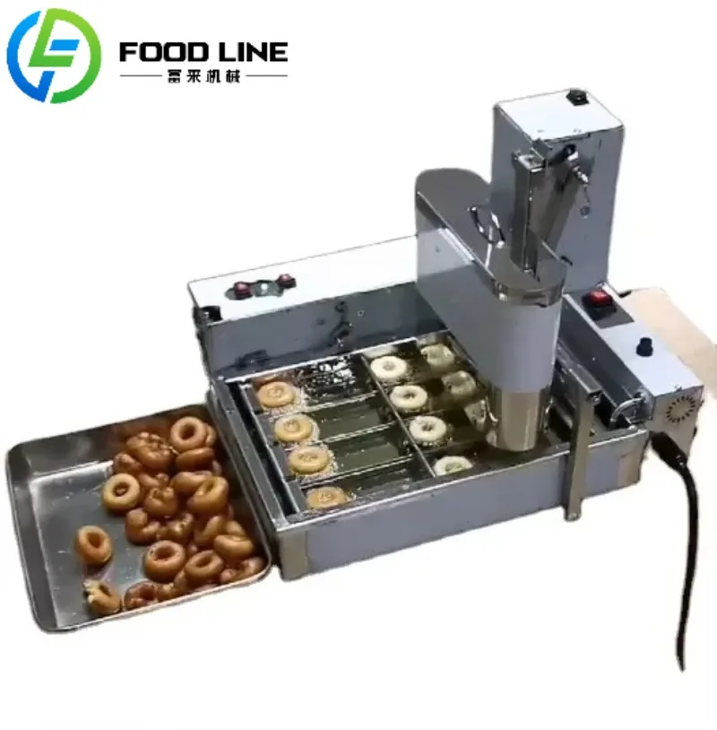 

Custom FL Series Donut Making Machine Automatic Donut Fryer With Oil Cooling System And Stainless Steel Construction