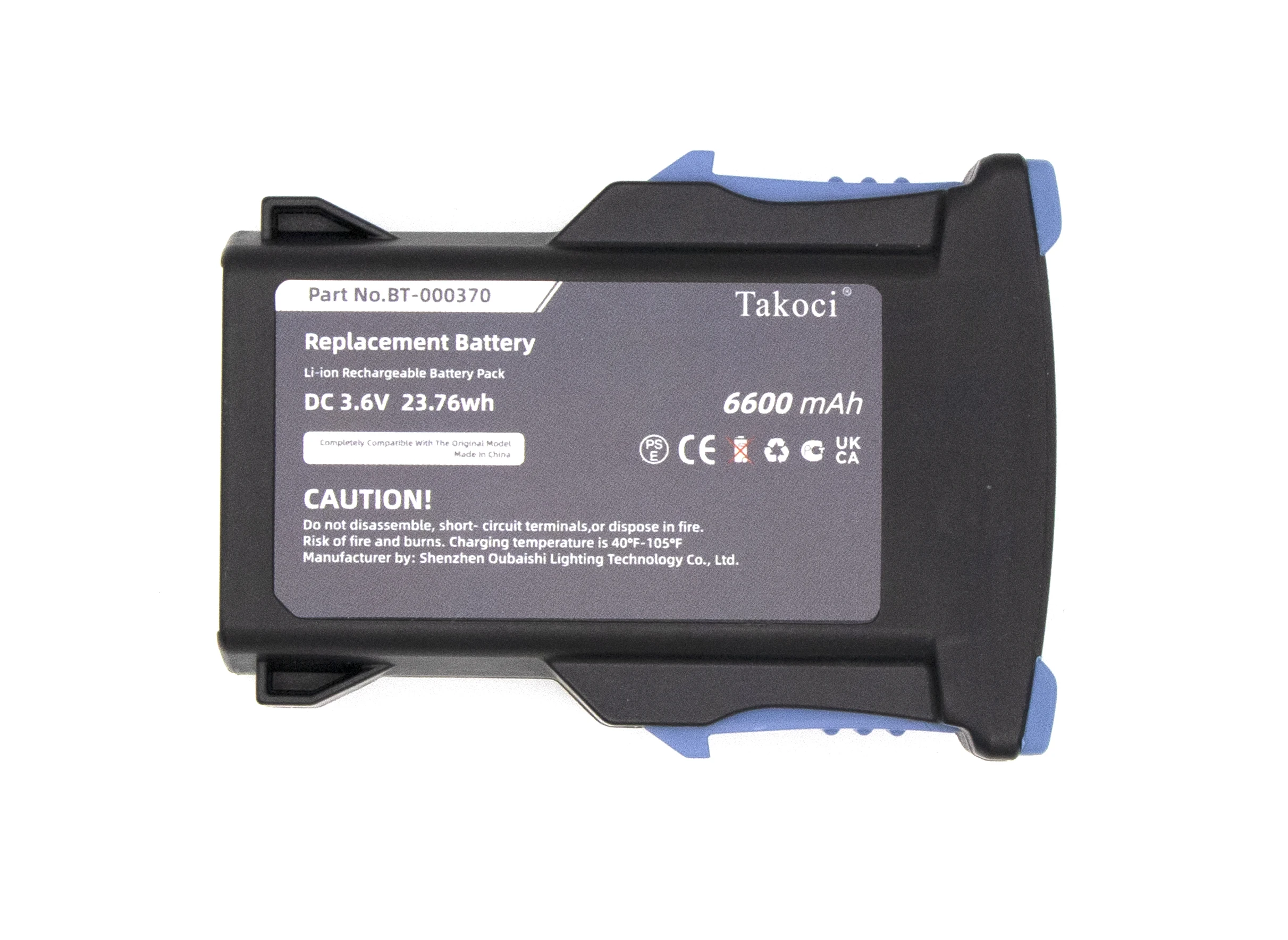 Replacement Battery for Zebra  MC93, MC9300 BT-000370, BTRY-MC93-FZ-10, BTRY-MC93-NI-10, BTRY-MC93-STN-01 3.6V/mA