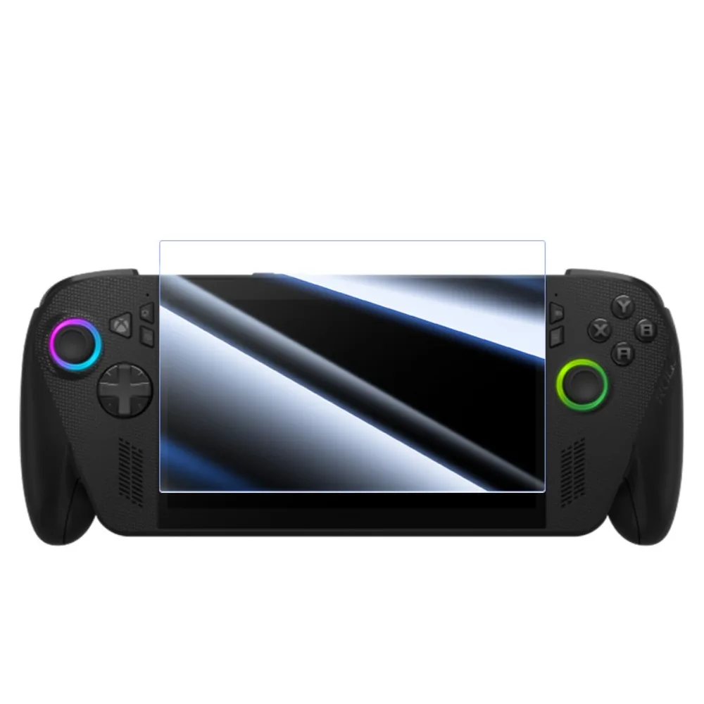 9H الزجاج المقسى المضادة للخدش واقية من الانفجار حامي الشاشة HD طبقة رقيقة واقية ل ROG Xbox Ally/ROG Xbox Ally X الملحقات
