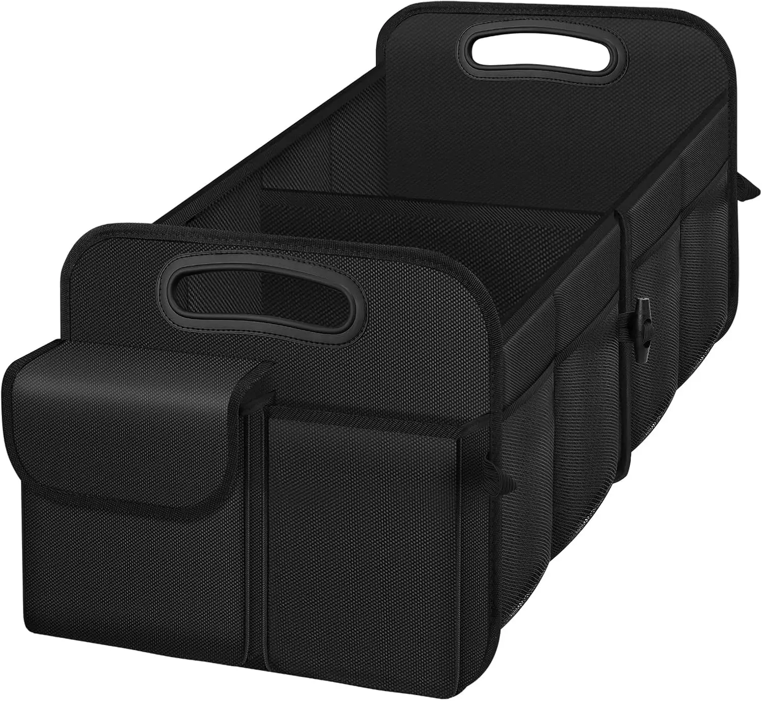 

Складная водонепроницаемая сумка-органайзер для багажника автомобиля, 52 л, решение для хранения вещей для внедорожников и седанов, прочные ручки, два отделения