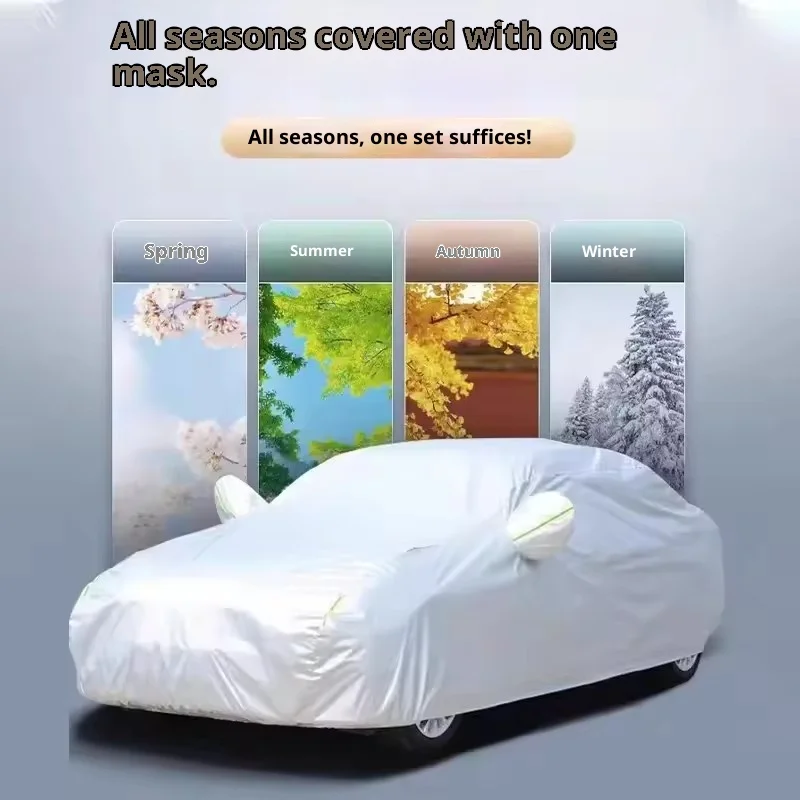 For AUDI A8 D2 D3 D4 Car Cover Outdoor Protection Covers Snow Sunshade Waterproof Dustproof Exterior UV Car Accessories Auto