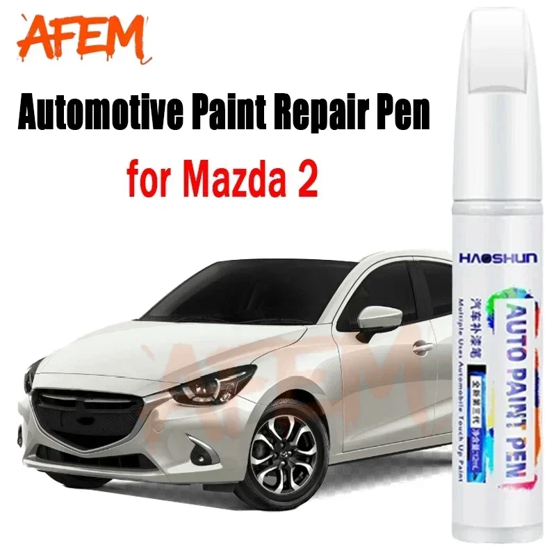 Automotive Paint Repair Pen For Mazda 2 Touch-Up Pen Paint Scratch Remover No color difference Car Paint Care Accessories