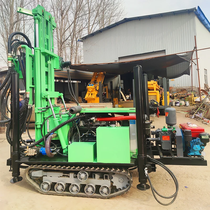 The latest RLD160-200 deep well drilling rig from the source factory can be customized and can drill up to 200m deep.