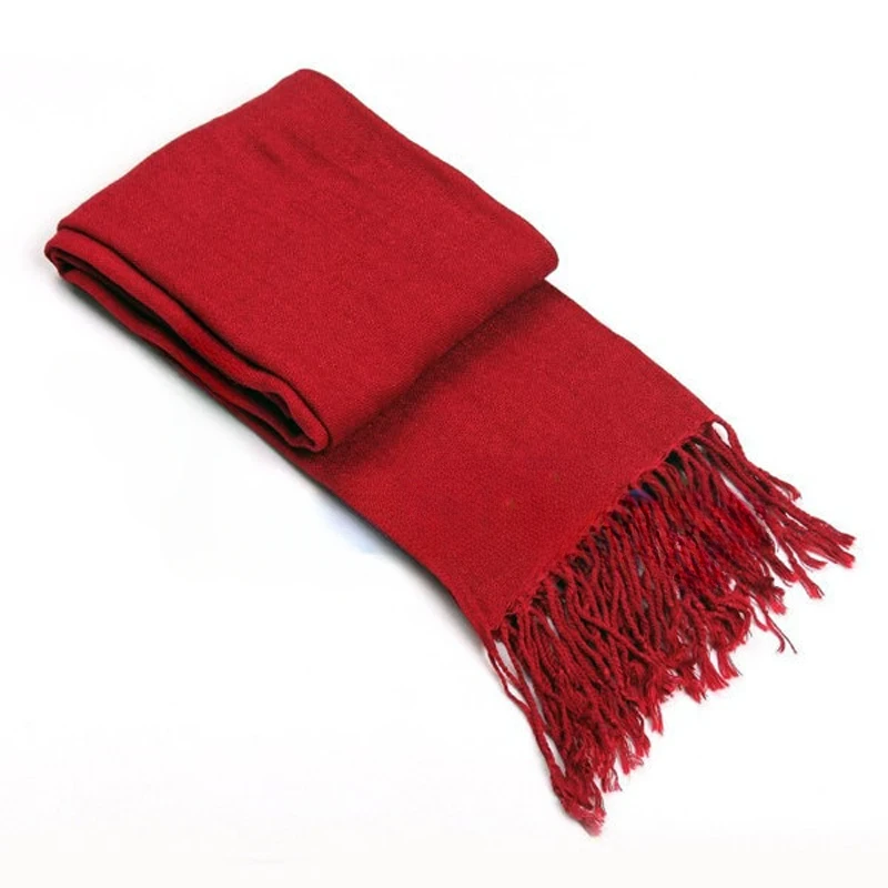 Anime Attack on Titan Mikasa Ackerman Scarf Shingeki no Kyojin Red Tassels Scarves Halloween Cosplay Costume props 160*70cm