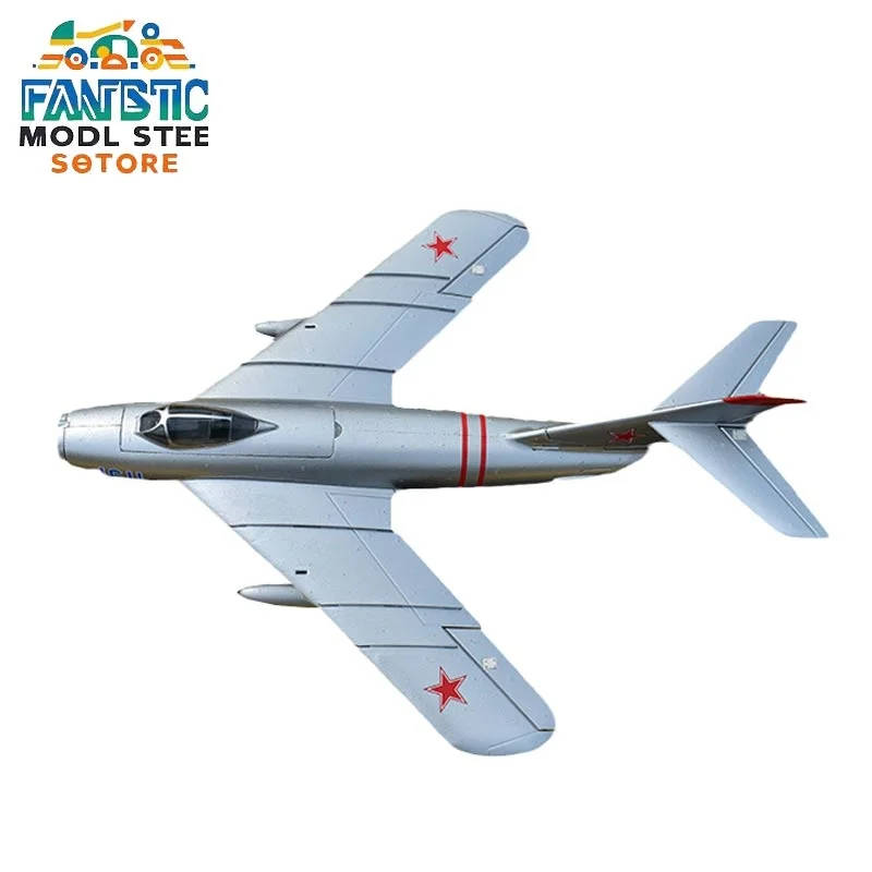 Divine Eagle Model Mig-17 Model Remote Controlled Aircraft 50mm Channel Mig17 Fighter Fixed Wings Can Add Flight Control