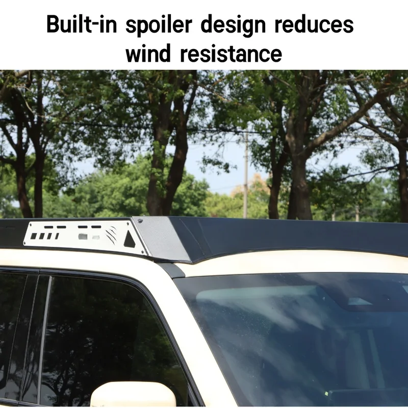 Car Accessories Heavy Duty Steel Large Rooftop Cargo Platform 100kg Exterior Tuning Off-Road for Raptor 2025/2026 SUV