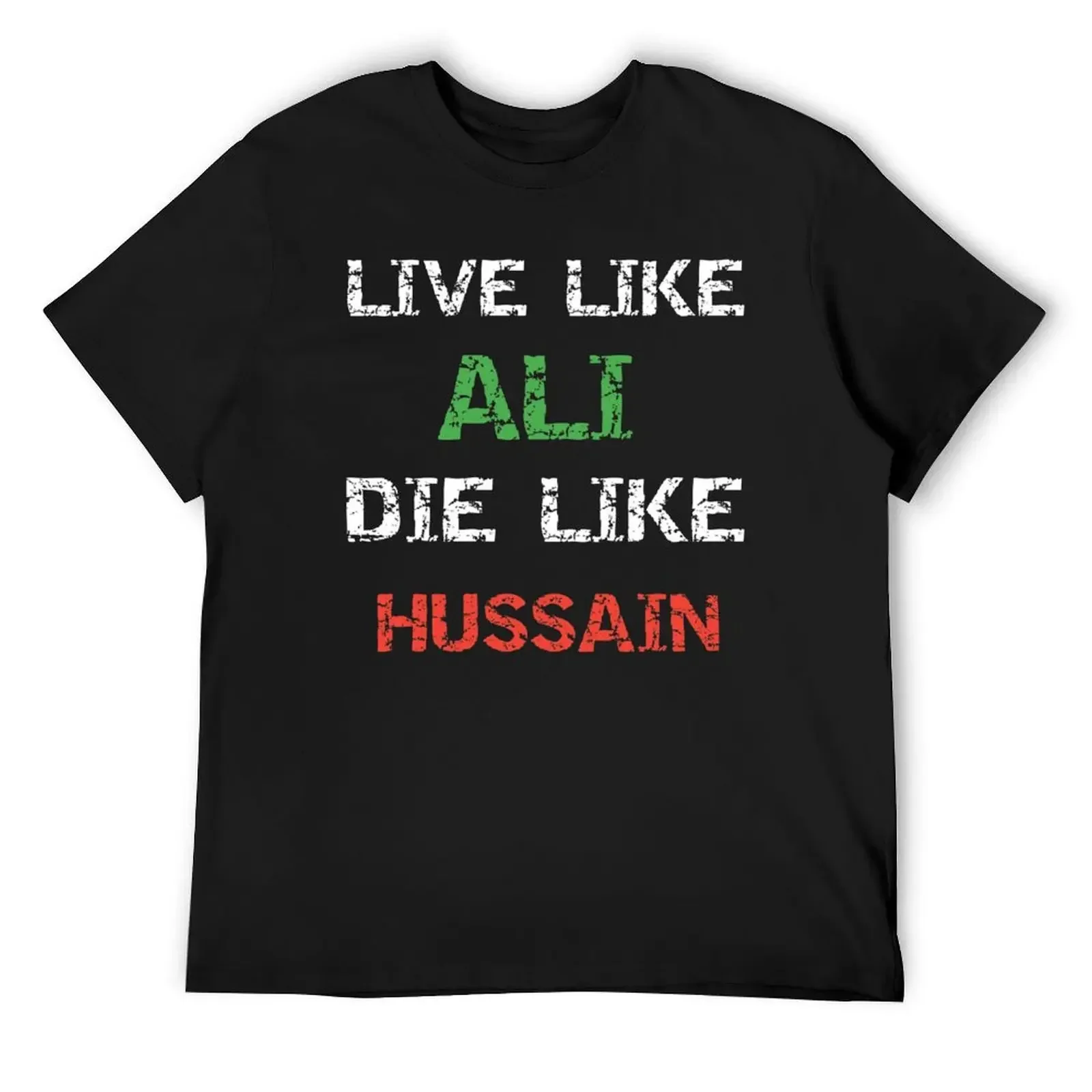 Labaik ya hussain T-Shirt croswit shirt man for a boy Blouse Anime t-shirt black t shirts for men